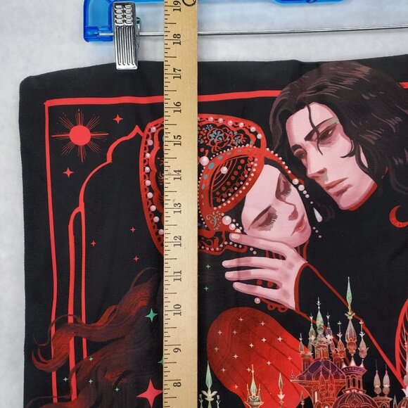 Illumicrate Pillowcase Like a Winter Night Deathless Cushion Cover Zip Up 17.5" - Picture 7 of 8